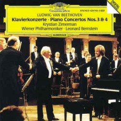Beethoven - K. Zimerman, Wiener Philharmoniker, L. Bernstein ‎– Klavierkonzerte Nr. 3 & 4
