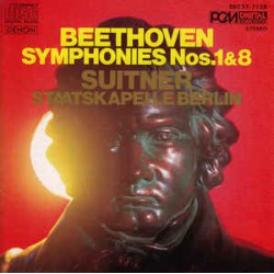 Beethoven - Staatskapelle Berlin, Otmar Suitner ‎– Symphonies Nos. 1 & 8
