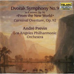 Dvořák - André Previn, Los Angeles Philh.Orchestra ‎– Symphony No. 9 , Op. 95 "From The New World" · Carnival Overture, Op. 92