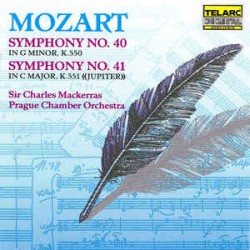 Mozart, Sir Charles Mackerras, Prague Chamber Orchestra ‎– Symphony Nos. 40 & 41
